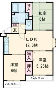 アーバンヒルの間取り画像
