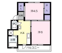 ヴィラナリー尾道2号棟の間取り画像