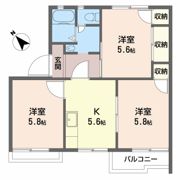 タウニィ北平野の間取り画像
