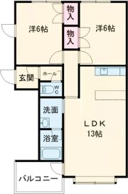コンフォートの間取り画像