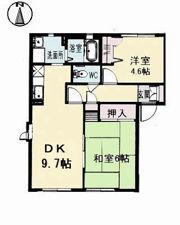 グレースタウン E棟の間取り画像