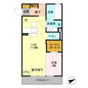プレシャス高崎の間取り画像