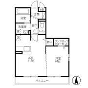 サンシャイン Ⅱの間取り画像