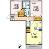 メナージュ今の間取り画像