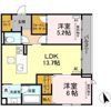 Clarus古市橋の間取り画像