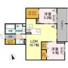 Clarus古市橋の間取り画像