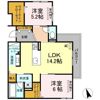 Clarus古市橋の間取り画像