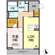 Clarus古市橋の間取り画像