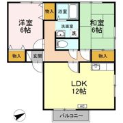 セジュール島田 B棟の間取り画像