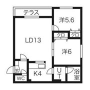 クレストハウス1816の間取り画像