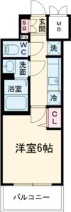 ディアレイシャス浅間町IIIの間取り画像