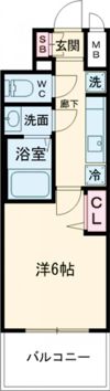 ディアレイシャス浅間町IIIの間取り画像