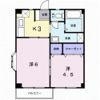 ヴィクトリー美鈴Ⅱの間取り画像