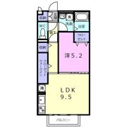 セジュールコウハナCの間取り画像