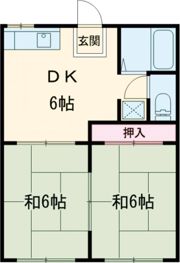 フォーブルイワイAの間取り画像