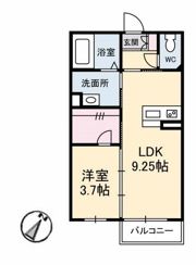 レユポルトの間取り画像