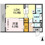 アリビオ前橋の間取り画像