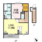 カーサ 杜の間取り画像