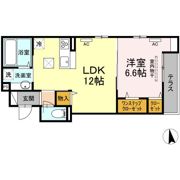 Bonheur（ボヌール）の間取り画像