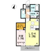 メゾンプラザ B棟の間取り画像