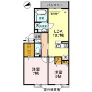 レジデンス平野の間取り画像