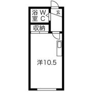 月寒パークハイツの間取り画像