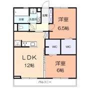 Echo Hills（エコーヒルズ）の間取り画像