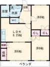 ロイヤルマンションⅠの間取り画像