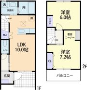 Chataigne（シャティーニュ）Ⅱの間取り画像