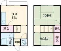 歴木古賀アパートの間取り画像