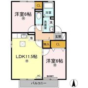 クラウディア C棟の間取り画像