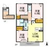 D-room141の間取り画像