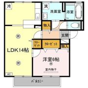サンライズ岡南の間取り画像