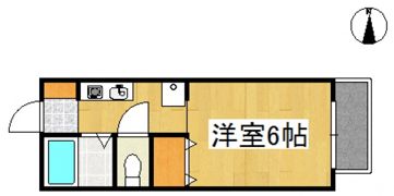 ジュネス貝原の間取り画像