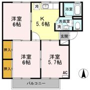 ノーブル清水 C棟の間取り画像