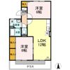 ヴィルヌーブ A棟の間取り画像