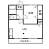 コーヤハイツ渡辺の間取り画像
