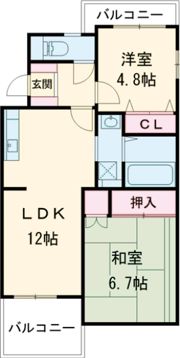 アーニスの間取り画像