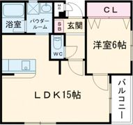 リアン・メルヴェイユの間取り画像