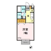 タウン・コート槐（KAI）の間取り画像