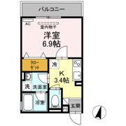 アイウェル湘南台の間取り画像