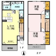 ルミエールささの間取り画像