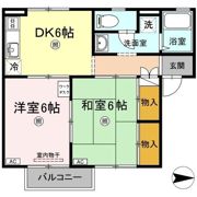 ハーモニアス明石 A棟の間取り画像