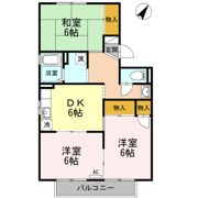 セジュール アイ A棟の間取り画像