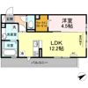 D-room飛田の間取り画像