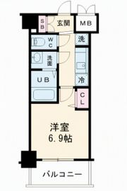 プレサンスTHE KYOTO 華苑の間取り画像