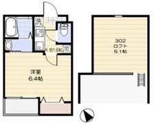 フィルクローバ川口の間取り画像