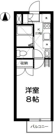 メゾン ド ラフィーネの間取り画像
