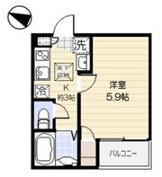 ジェンティーレ三軒茶屋の間取り画像