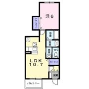 アプローズ Ⅱの間取り画像